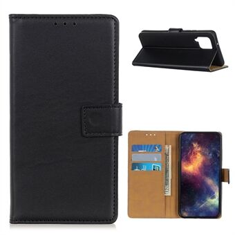 Lommebok Stand Leather Magnetic Phone Shell Veske til Samsung Galaxy A12