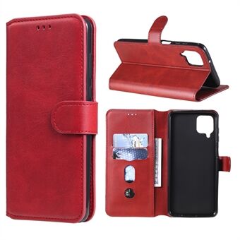 Classic lommebok- Stand Flip lærveske til Samsung Galaxy A12