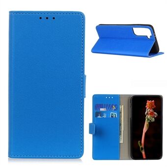 Lommebok Stand PU lærbeskyttende skall for Samsung Galaxy S21 5G