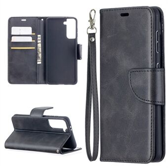 PU Leather Wallet Stilig Smarttelefonveske til Samsung Galaxy S21 5G