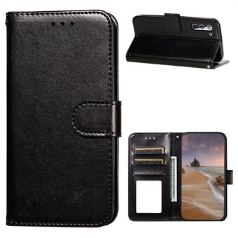Dobbeltsidig magnetisk låsveske lommebok Stand skall til Samsung Galaxy S21 5G