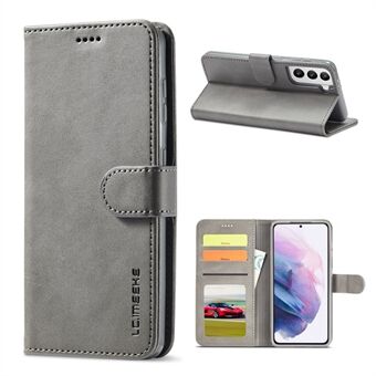 LC.IMEEKE telefonskall til Samsung Galaxy S21 5G lommebokveske i lær