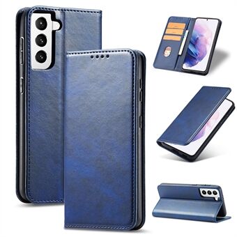 Auto-absorbert Wallet TPU + PU Leather Stand Case for Samsung Galaxy S21 5G