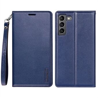 Stand Minor Series telefondeksel for Samsung Galaxy S21 5G / 4G, lommebokstativ PU-skinn beskyttende mobiltelefondeksel