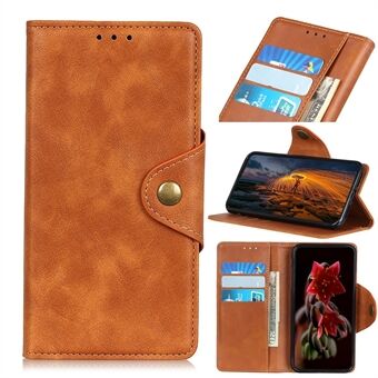 Lommebok Stand PU Leather Phone Cover for Samsung Galaxy S21 Ultra 5G