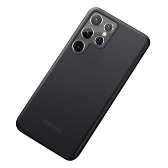 For Samsung Galaxy S21 Ultra 5G Anti-fingeravtrykk matt telefondeksel Ultratynt PP telefondeksel - gjennomsiktig svart