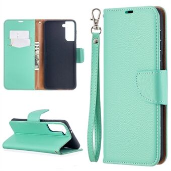 Litchi Texture with Wallet Leather Stand Case for Samsung Galaxy S21 + 5G