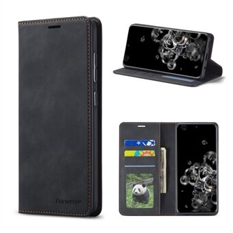 FORWENW Fantasy Series Skin-Touch Feeling Leather Wallet Stand Case for Samsung Galaxy S21 Plus 5G