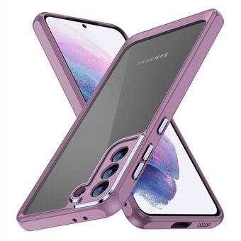 For Samsung Galaxy S21+ 5G klart telefondeksel Hard akrylbakside + mykt TPU anti- Scratch