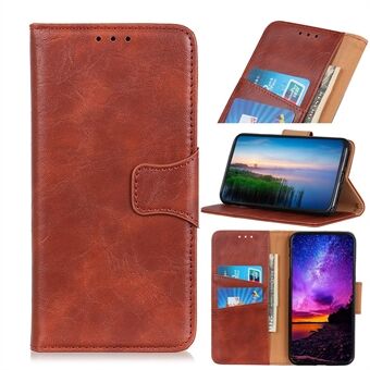 Crazy Horse Texture Leather Cool Design Lommebok-deksel til Samsung Galaxy A32 5G