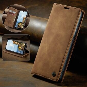 CASEME 013 Series Enkelt design, automatisk sugende lær lommebokveske for Samsung Galaxy A32 5G/M32 5G