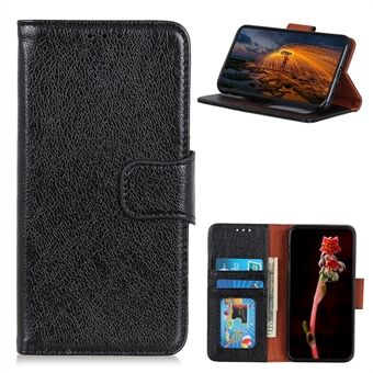 For Samsung Galaxy A52 4G/5G / A52s 5G lommeboktelefonveske Støtsikkert flip-foliodeksel med Stand Delt skinntelefonskall med Nappa-tekstur