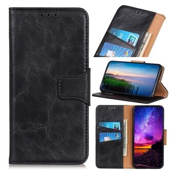 Crazy Horse Texture Leather Cool Design Lommebok Telefonveske for Samsung Galaxy A52 4G/5G / A52s 5G