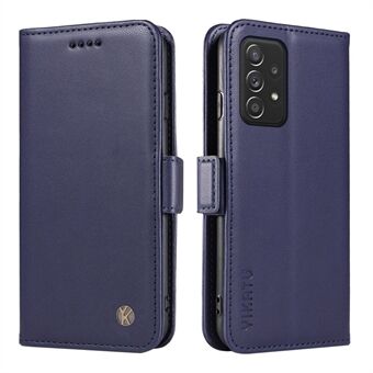 YIKATU YK-003 PU lærveske til Samsung Galaxy A52 4G / 5G / A52s 5G , Stand lommebok Flip telefondeksel