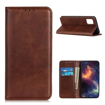 Lommebok Stand delt lærveske med magnetisk lukking til Samsung Galaxy A02s (EU-versjon)