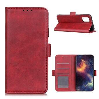 For Samsung Galaxy A02s (EU Version) Magnet Absorbert skinn lommebok Stand Design sak