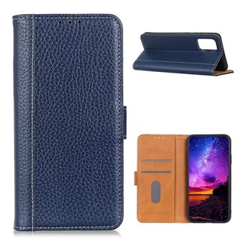 Litchi Texture Wallet Design Flip Leather Case for Samsung Galaxy A02s (EU-versjon)