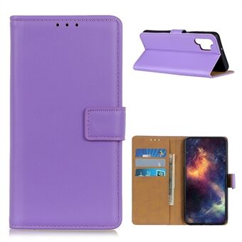 For Samsung Galaxy A32 4G (EU-versjon) PU-skinn Magnetic Flip Case Stand Støtsikkert lommeboktelefondeksel