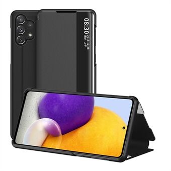 View Window Flip Leather Stand Phone Shell for Samsung Galaxy A32 4G (EU-versjon)