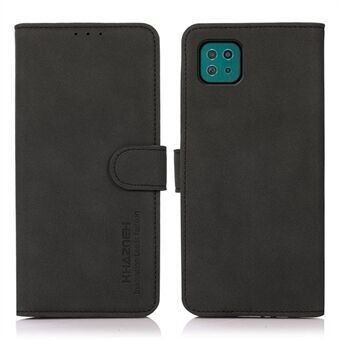 Lint Texture Leather Wallet Case for Samsung Galaxy A22 5G (EU-versjon)