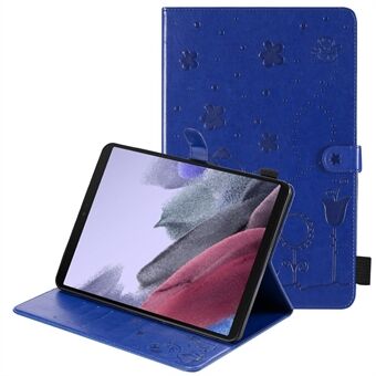 KT Tablet Series-4 Imprinted Cat Bee Auto Wake/Sleep Leather Tablet Stand Case Cover for Samsung Galaxy Tab A7 Lite 8,7-tommers/T225/T220