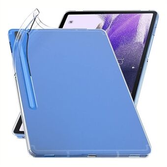 For Samsung Galaxy Tab S7 FE Myk TPU Anti- Scratch bakdeksel Gjennomsiktig nettbrettdeksel