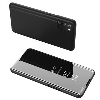 Folio Flip speillignende overflatebelagt PU- Stand for Samsung Galaxy A03s (166,5 x 75,98 x 9,14 mm)