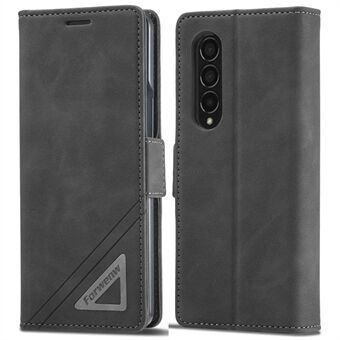 FORWENW F3-serien for Samsung Galaxy Z Fold3 5G Anti-fall Flip lommebokveske PU-skinn beskyttende deksel med Stand telefonskall