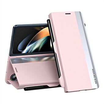HAD PC-telefonveske for Samsung Galaxy Z Fold3 5G Anti-dråpebeskyttelsesdeksel Støtsikkert Stand med penn-/pennspor