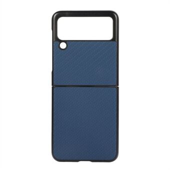 For Samsung Galaxy Z Flip3 5G Carbon Fiber Texture Design Skinn Hybrid Slim Phone Cover Mobilveske