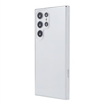 For Samsung Galaxy S22 Ultra 5G Hard PC Mobiltelefon Beskyttelsesdeksel Gjennomsiktig telefonveske