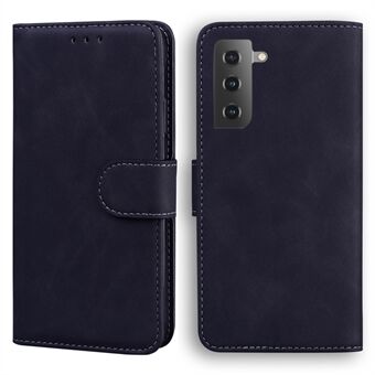 Solid farge, fullbeskyttende telefonbeskyttende skall med Stand og lommebok for Samsung Galaxy S22