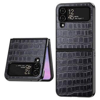 AIORIA For Samsung Galaxy Z Flip4 5G Crocodile Texture PU-skinn + PC + TPU-telefonveske Slitasjebestandig beskyttelsesdeksel
