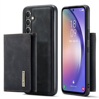 DG.MING M1-serien for Samsung Galaxy A14 5G / 4G magnetisk lommebok Kickstand telefonveske PC+TPU skinnbelagt bakdeksel