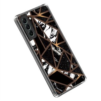For Samsung Galaxy S23 abstrakt marmormønster trykt telefonveske IMD TPU støtsikkert beskyttelsesdeksel