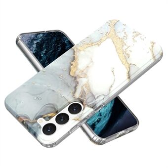 For Samsung Galaxy S23 GW18 IMD Marmormønster telefondeksel PC+TPU telefondeksel