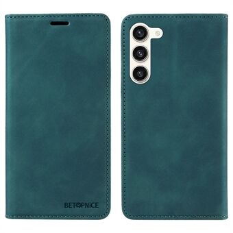 BETOPNICE 003 telefondeksel for Samsung Galaxy S23 RFID-blokkerende lommebok- Stand Støtsikkert deksel
