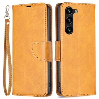 For Samsung Galaxy S23+ BF Leather Series-4 Full beskyttelse Magnetisk lås Telefonveske Stand Flip Lær lommebokdeksel med håndleddsstropp