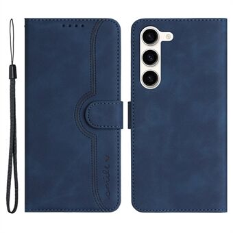 YX003 for Samsung Galaxy S23+ lommebok PU- Stand -deksel med påtrykt mønster