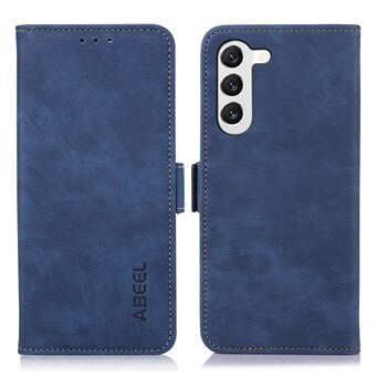 ABEEL For Samsung Galaxy S23+ Scratch telefonlommebokdeksel Retro Texture PU- Stand