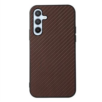 For Samsung Galaxy A54 5G Carbon Fiber Texture Protective Cover PU-skinnbelagt TPU-telefonbakdeksel