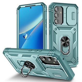 For Samsung Galaxy A54 5G PC TPU-deksel Kickstand Støtsikkert deksel med kortspor, linsebeskyttelse