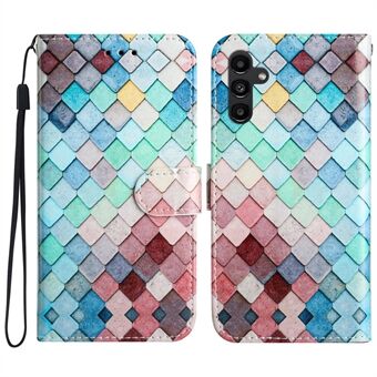 For Samsung Galaxy A54 5G PU Leather Flip Case Stand Funksjon Mønster Utskrift Telefondeksel