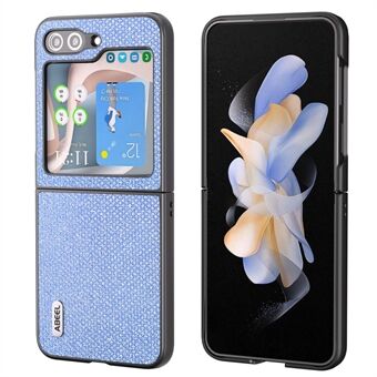 ABEEL For Samsung Galaxy Z Flip5 5G Rhinestone Texture Telefonveske PU-skinn + PC-bakdeksel - Multi