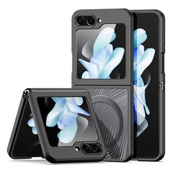 DUX DUCIS Aimo Series Magnetic Case for Samsung Galaxy Z Flip5 5G TPU+PC Matte telefondeksel (REACH-sertifisering) - Svart