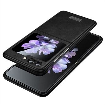 SULADA For Samsung Galaxy Z Flip5 5G Anti- Scratch telefonveske PU-skinnbelagt TPU-deksel