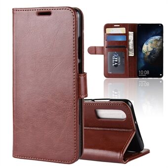 Crazy Horse lommebok Stand Leather Mobil sak for Huawei P30