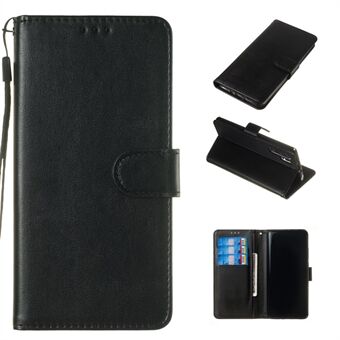 Stand lommebokstativ i skinn, telefondeksel til Huawei P30 Pro