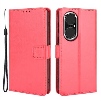 Split Leather Crazy Horse Texture Stand Design Telefonveske Shell for Huawei P50 Pro