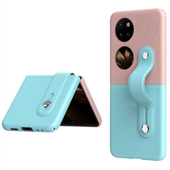 For Huawei P50 Pocket / Pocket S Stand Design Sammenleggbar telefonveske med kontrastfarge